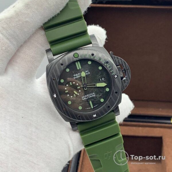 Часы Panerai Luminor SUBMERSIBLE Marina Militare Carbotech — изображение 2