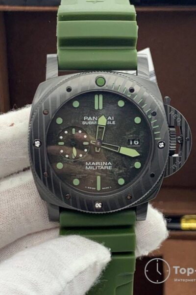 Часы Panerai Luminor SUBMERSIBLE Marina Militare Carbotech
