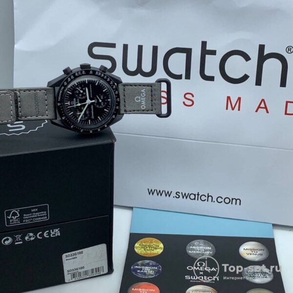 Часы Omega SWATCH Speedmaster — изображение 4