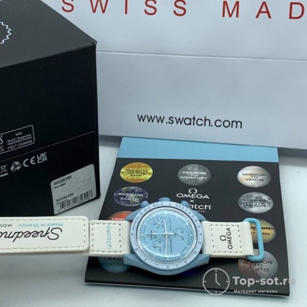 Часы Omega SWATCH Speedmaster — изображение 3