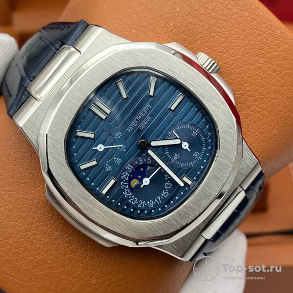 Часы Patek Philippe Men Nautilus Moon Phase — изображение 5