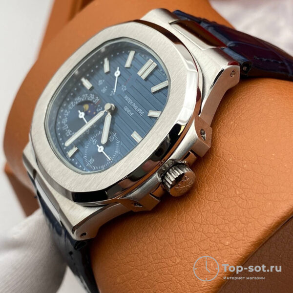 Часы Patek Philippe Men Nautilus Moon Phase — изображение 4