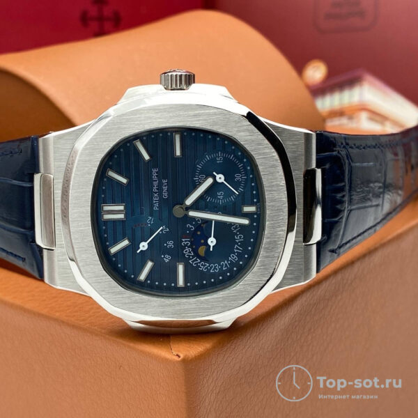 Часы Patek Philippe Men Nautilus Moon Phase — изображение 3