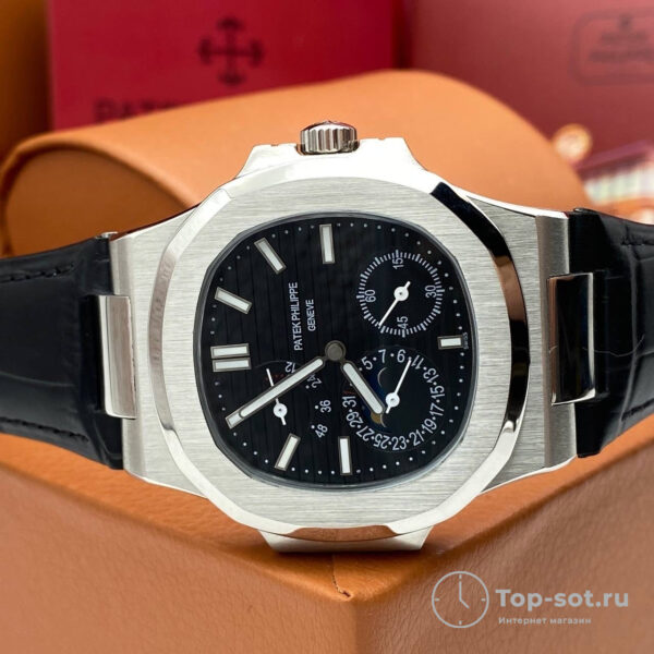 Часы Patek Philippe Men Nautilus Moon Phase — изображение 4