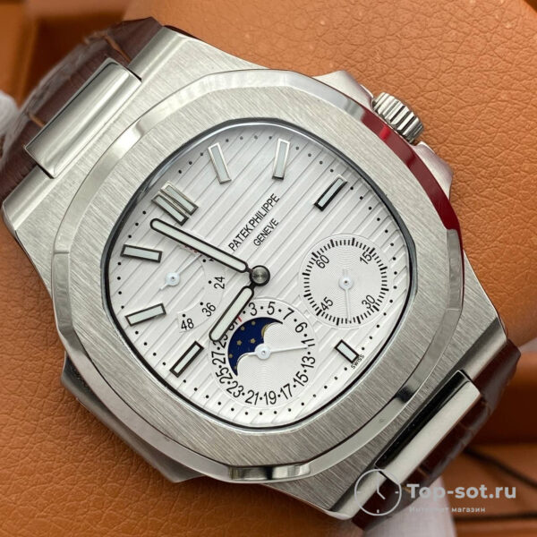 Часы Patek Philippe Men Nautilus Moon Phase — изображение 3
