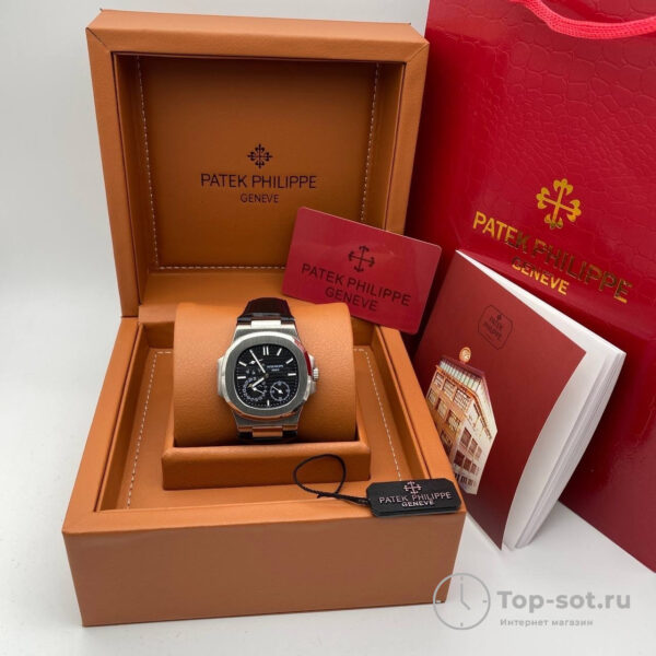 Часы Patek Philippe Men Nautilus Moon Phase — изображение 8