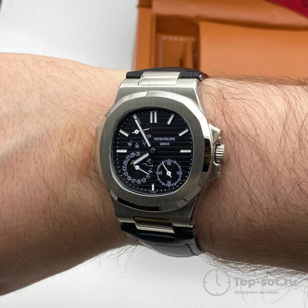Часы Patek Philippe Men Nautilus Moon Phase — изображение 9