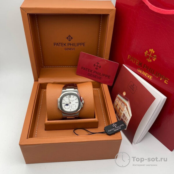 Часы Patek Philippe Men Nautilus Moon Phase — изображение 8