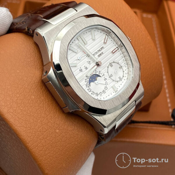 Часы Patek Philippe Men Nautilus Moon Phase — изображение 5
